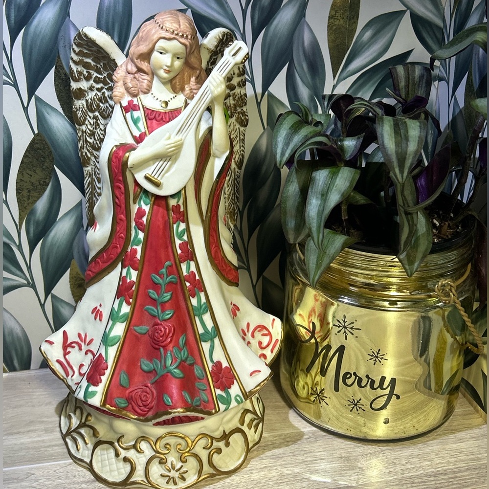 🐕3/20 Vintage Holiday Musical Angel